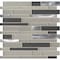 Msi Urbanka Interlocking 12 In. X 12 In. X 6Mm Glass Metal Mesh-Mounted Mosaic Tile, 15PK ZOR-MD-0209 - alternate 4